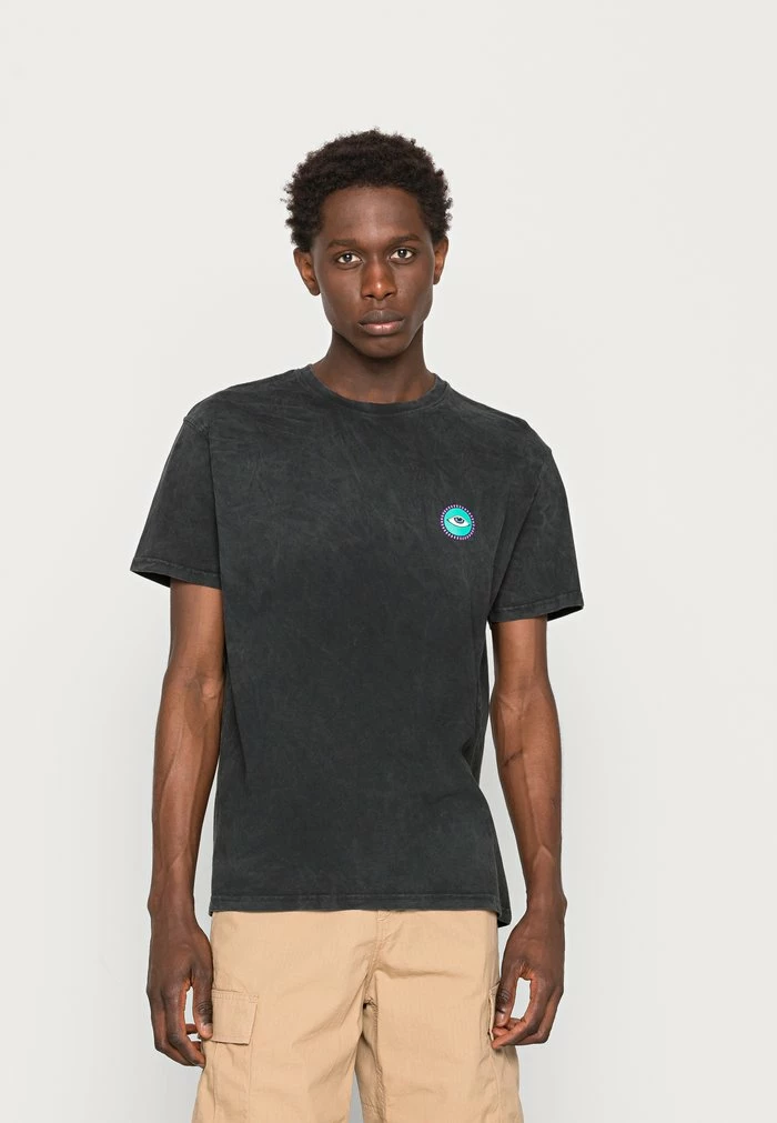 WASHED PARROT - Print T-shirt - black Kaotiko WASHED PARROT - Print T-shirt - Black -Kaotiko Shop 5a0460e82b9243ea96ece74c6c68c07d