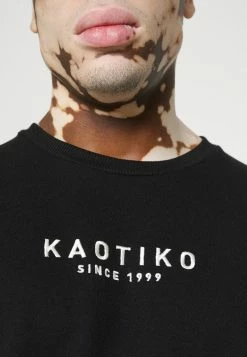 Kaotiko CREW SEATTLE - Sweatshirt - Black/fresh Green 5 Kaotiko CREW SEATTLE - Sweatshirt - Black/fresh Green -Kaotiko Shop 5a17a05af0d44595bcf74f77db289b96