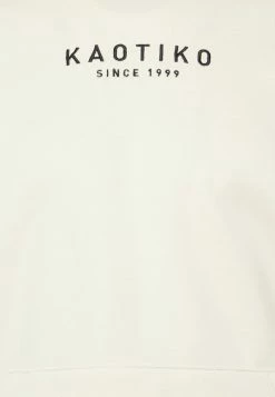 Kaotiko SUD CAP ETHAN UNISEX - Sweatshirt - Ivory/white/grape -Kaotiko Shop 5a7cdd89d0f54dabb2b7a1841adf7864