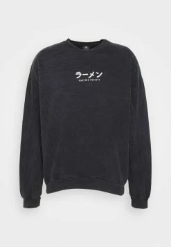 Kaotiko CREW WASHED RAMEN UNISEX - Sweatshirt - Black -Kaotiko Shop 5c4f1c9ad10f4e9aaa9370d3557bdf6b