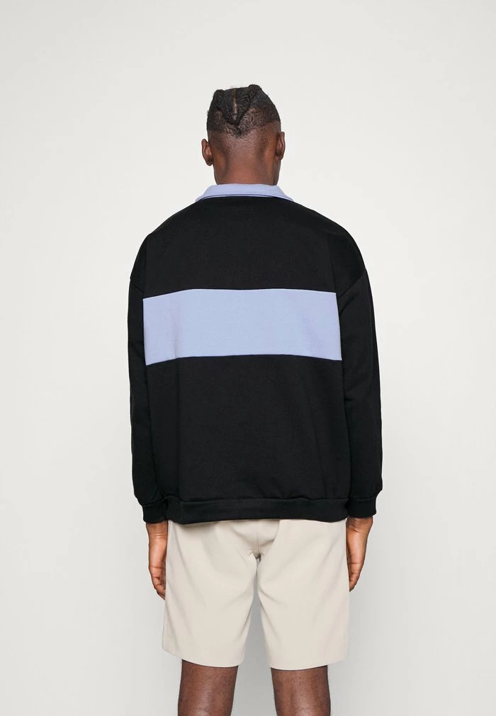 CREW BRENT UNISEX - Sweatshirt - black/grape Kaotiko CREW BRENT UNISEX - Sweatshirt - Black/grape -Kaotiko Shop 60f96932b9aa462584989d1e15620fd3