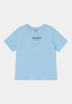 Kaotiko MOON UNISEX - Print T-shirt - Celeste