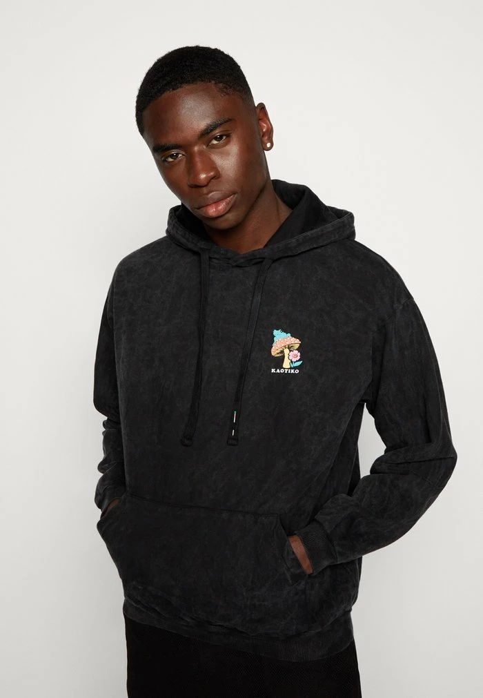 WASHED HAPPY FROG UNISEX - Sweatshirt - black Kaotiko WASHED HAPPY FROG UNISEX - Sweatshirt - Black -Kaotiko Shop 62df742c12af43f0ab6e282e6861e287