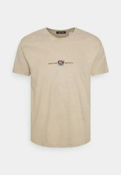 Kaotiko WASHED TAJ MAHAL - Print T-shirt - Stone