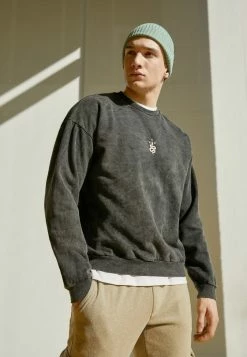 Kaotiko CREW WASHED RUINS UNISEX - Sweatshirt - Black -Kaotiko Shop 6731e6dda9a84fb0a589136ee52bf31d