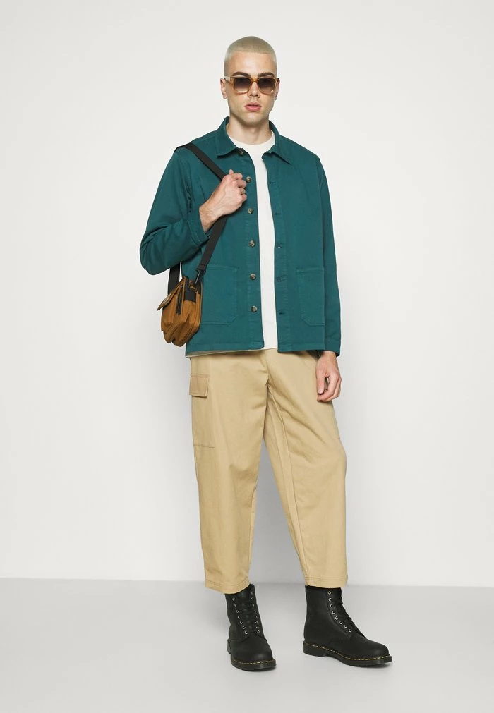 WORK JACKET - Summer jacket - jade Kaotiko WORK JACKET - Summer Jacket - Jade -Kaotiko Shop 69f45561b62740028fc5c5340eed586b