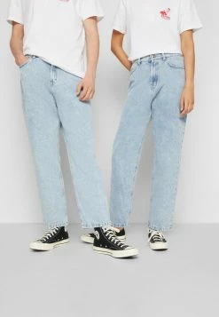 Kaotiko PANT CROPPED - Relaxed Fit Jeans - Denim Acid