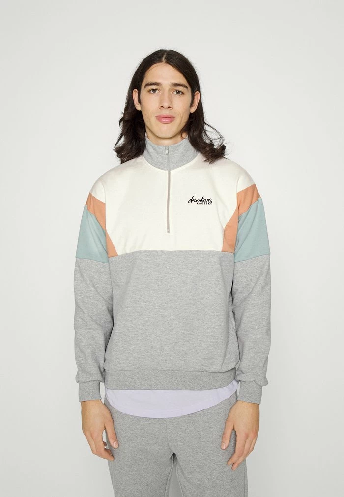 Kaotiko CREW COLIN - Sweatshirt - Grey 1 Kaotiko CREW COLIN - Sweatshirt - Grey