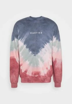 Kaotiko UNISEX- CREW TIE DYE BUSTER - Sweatshirt - Dark Blue -Kaotiko Shop 6dd9426d071345dcb04acfa55006d3a6