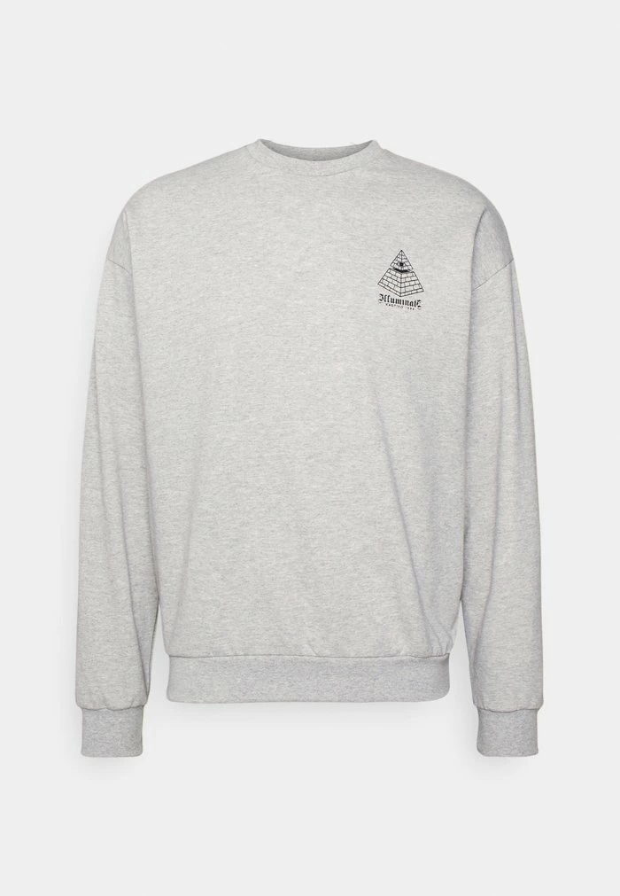 CREW MASTERMIND PYRAMID - Sweatshirt - grey vigore Kaotiko CREW MASTERMIND PYRAMID - Sweatshirt - Grey Vigore -Kaotiko Shop 6f0abdad7be54e5cbed4e90172789c08
