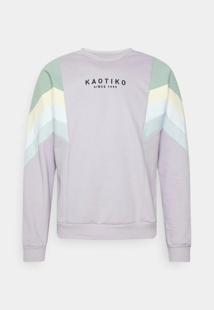 CREW SEATTLE - Sweatshirt - lila/green/cream/white Kaotiko CREW SEATTLE - Sweatshirt - Lila/green/cream/white -Kaotiko Shop 6f51025929c34ea4a4e9ab8d9d0a4226