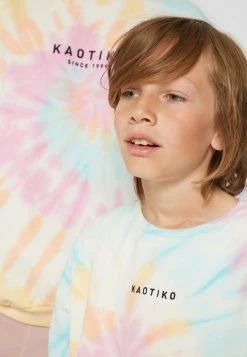 Kaotiko SUD CAP TIE DYE - Sweatshirt - Blue/pink/yellow -Kaotiko Shop 70dd9ff6f8da48a8a6e24d98fafce6cd