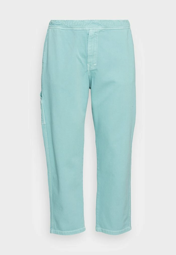 PANT CARPENTER - Trousers - aqua green Kaotiko PANT CARPENTER - Trousers - Aqua Green -Kaotiko Shop 7358a7c0f3754d04a1bc087e7fa86172