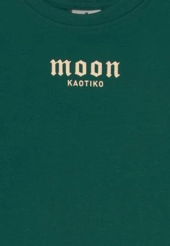 Kaotiko MOON UNISEX - Print T-shirt - Verde Botella -Kaotiko Shop 73bff5586d774933ba717433d84551b4
