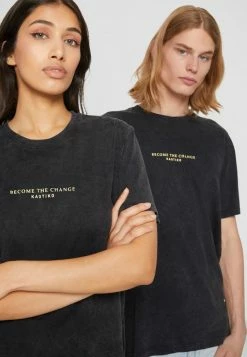 Kaotiko WASHED BUTTERFLY UNISEX - Print T-shirt - Black 3 Kaotiko WASHED BUTTERFLY UNISEX - Print T-shirt - Black -Kaotiko Shop 74d4a4667a3b49b68e97aeb1e1ae36fd