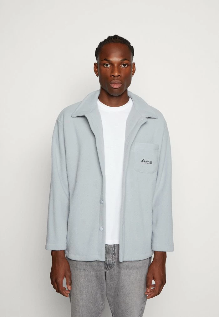 CAM POLAR DOWNTOWN - Fleece jacket - steel Kaotiko CAM POLAR DOWNTOWN - Fleece Jacket - Steel -Kaotiko Shop 76cf7e0f66954069a4d6d8c12874682d