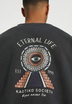 Kaotiko CREW PYRAMID - Sweatshirt - Black Wash 6 Kaotiko CREW PYRAMID - Sweatshirt - Black Wash -Kaotiko Shop 796090fbefcb4093b0a0f9a7bbca7d4d