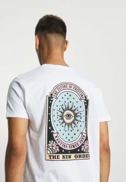 Kaotiko UNISEX NEW ORDER - Print T-shirt - White -Kaotiko Shop 7abd49eb5dee41e89b1857511d645c96