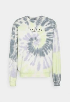 Kaotiko Sweatshirt - Lime/grey