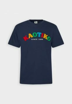 Kaotiko YONA - Print T-shirt - Navy 3 Kaotiko YONA - Print T-shirt - Navy -Kaotiko Shop 7f03325928864354baaeea38c0828197