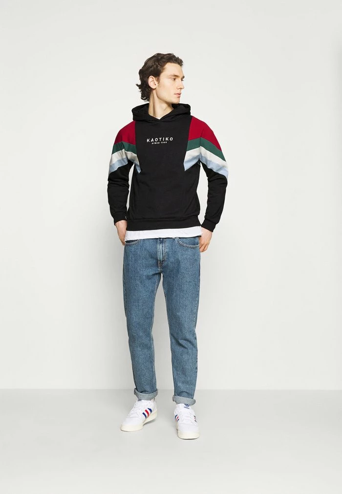 SUD CAP WALKER UNISEX - Hoodie - black Kaotiko SUD CAP WALKER UNISEX - Hoodie - Black -Kaotiko Shop 7f7879208f3146b6b20b5bf00ba2c1eb