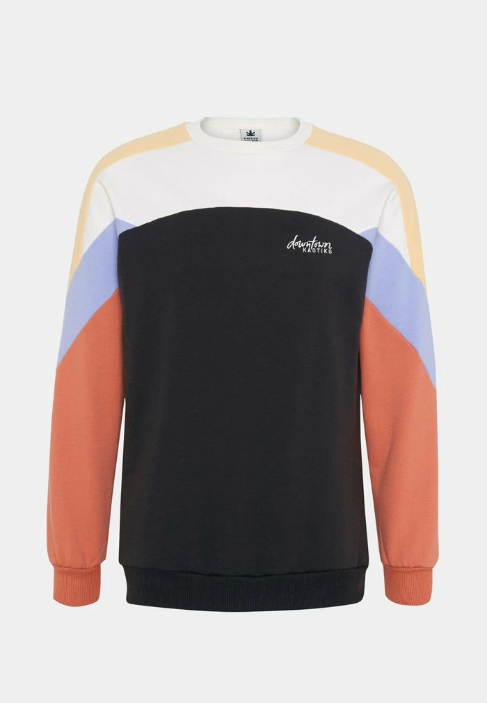 CREW UNISEX - Sweatshirt - oscuro/marfil/albaricoque Kaotiko CREW UNISEX - Sweatshirt - Oscuro/marfil/albaricoque -Kaotiko Shop 7f7ba029a7b44e66863374d516bdad43