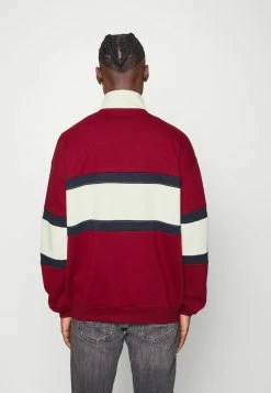 Kaotiko CREW BERWIN UNISEX - Sweatshirt - Burgundy/navy/ivory 2 Kaotiko CREW BERWIN UNISEX - Sweatshirt - Burgundy/navy/ivory -Kaotiko Shop 806d02e0ea8340a4a08022150faffce7