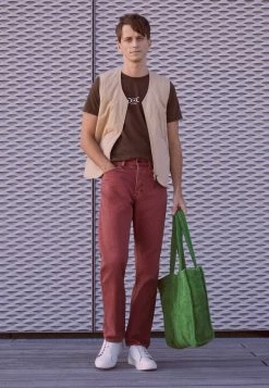 Kaotiko WASHED BRIGHTNESS UNISEX - Print T-shirt - Brown