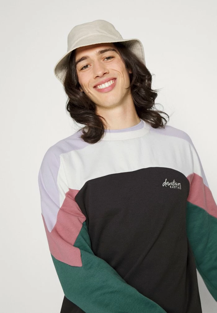 CREW DRU - Sweatshirt - offwhite/dark grey Kaotiko CREW DRU - Sweatshirt - Offwhite/dark Grey -Kaotiko Shop 8222fa97a9d44d3ca86423237af10fa3