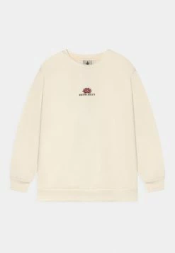 Kaotiko CREW BE REAL UNISEX - Sweatshirt - Ivory