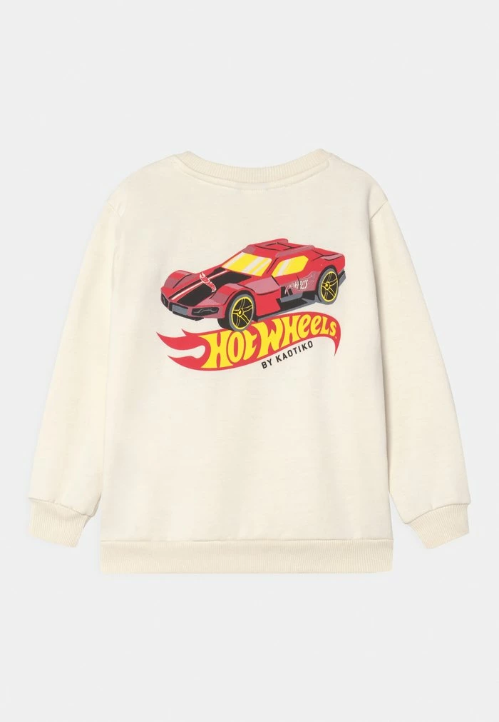 CREW HOT WHEELS UNISEX - Sweatshirt - marfil Kaotiko CREW HOT WHEELS UNISEX - Sweatshirt - Marfil -Kaotiko Shop 89f0f644e57344499c72c1989f12ee2c