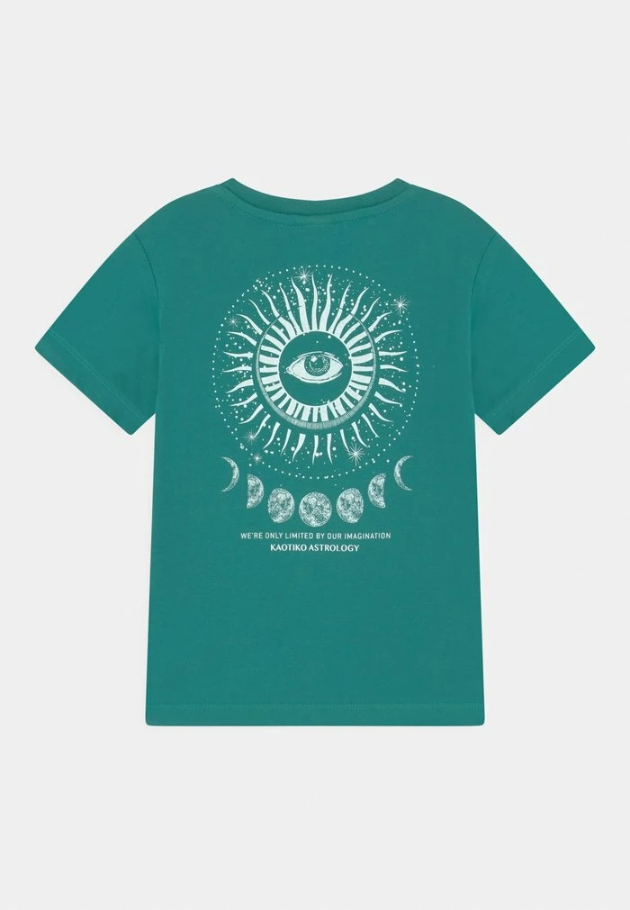 BRIGHTNESS UNISEX - Print T-shirt - aquamarine Kaotiko BRIGHTNESS UNISEX - Print T-shirt - Aquamarine -Kaotiko Shop 8ce1b729661e43feaa0fb0f3b96521be