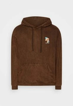 Kaotiko WASHED HAPPY FROG UNISEX - Sweatshirt - Brown -Kaotiko Shop 8d7e677e088a42159c9012777a114606