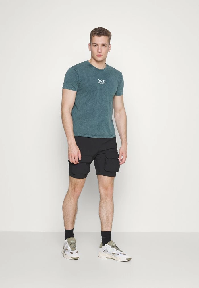 WASHED BRIGHTNESS UNISEX - Print T-shirt - green Kaotiko WASHED BRIGHTNESS UNISEX - Print T-shirt - Green -Kaotiko Shop 8d8f9ade0c134fe68d54e69c9e4c9a5c