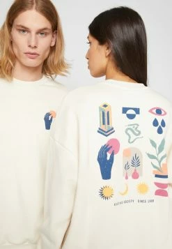 Kaotiko CREW MINIMAL UNISEX - Sweatshirt - Ivory -Kaotiko Shop 8dfb28f7213d45819ebd16d219d866cc