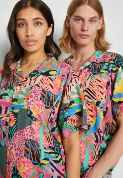 Kaotiko CAMISA ANIMAL 80´S UNISEX - Shirt - Multicolor -Kaotiko Shop 8e50a2fb821b48e690080ff45425a78a