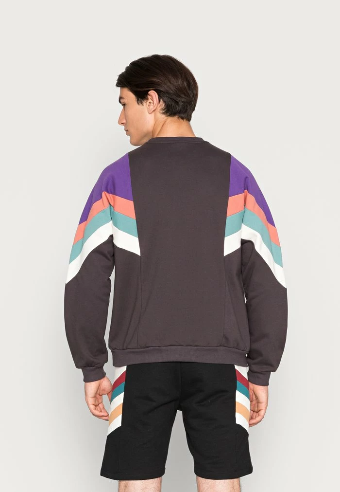 CREW SEATTLE UNISEX - Sweatshirt - black/purple/rouge Kaotiko CREW SEATTLE UNISEX - Sweatshirt - Black/purple/rouge -Kaotiko Shop 8fdae4798d024069a328724feeb8324b