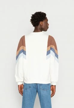 Kaotiko CREW SEATTLE UNISEX - Sweatshirt - Ivory/brown/prusia 2 Kaotiko CREW SEATTLE UNISEX - Sweatshirt - Ivory/brown/prusia -Kaotiko Shop 9158c1999a7f42b88f9c99bf58bf94d4