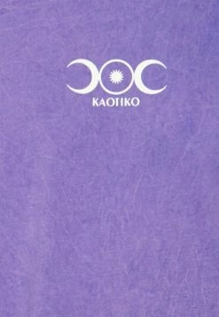 Kaotiko WASHED BRIGHTNESS UNISEX - Print T-shirt - Lila -Kaotiko Shop 9258ac70df3641a4a8b9f42805570ff7