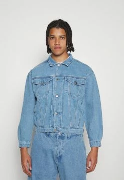 Kaotiko JACKET VINTAGE STAY TRUE UNISEX - Denim Jacket - Blue -Kaotiko Shop 925c4bd1439c4e2e866a9fe6dbef7e45