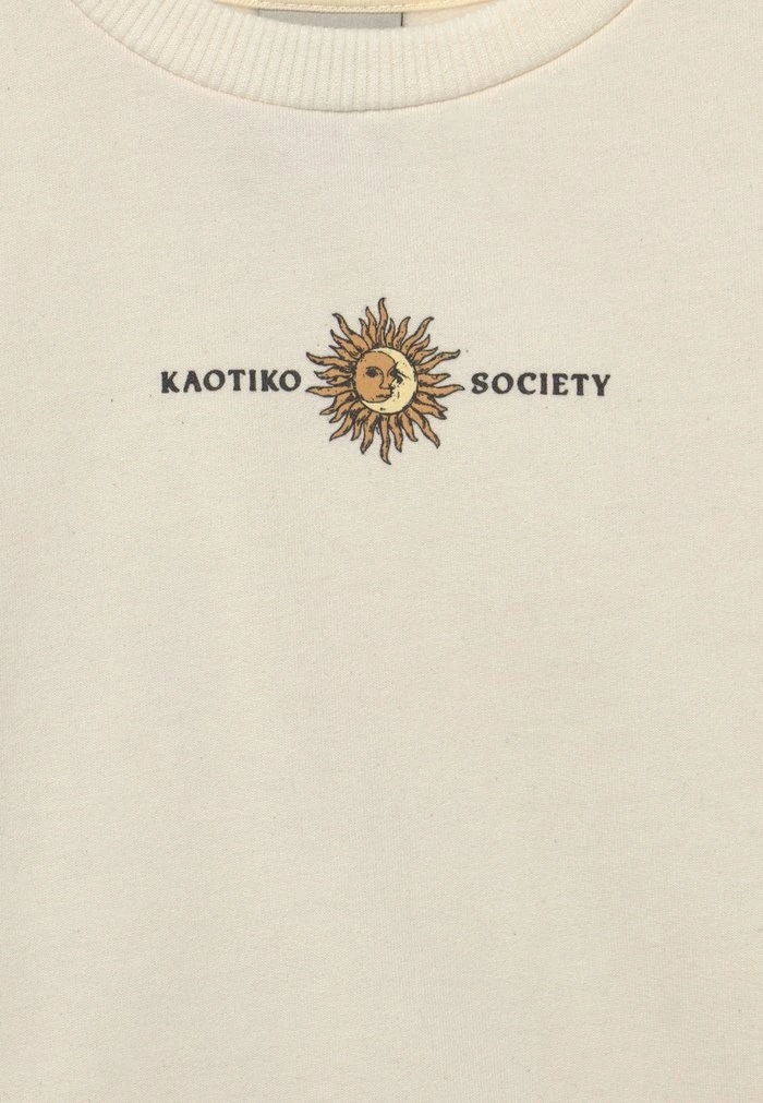 CREW SUN UNISEX - Sweatshirt - ivory Kaotiko CREW SUN UNISEX - Sweatshirt - Ivory -Kaotiko Shop 929b0b24ea7e409f94136933ef210141