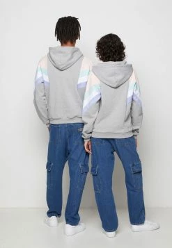 Kaotiko SUD CAP EWAN UNISEX - Hoodie - Grey/pink/green/white/grape -Kaotiko Shop 93bfe19636e64179bf7813c140015ba9