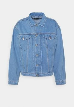 Kaotiko JACKET VINTAGE ETERNAL UNISEX - Denim Jacket - Blue