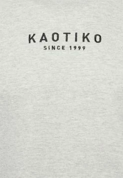 Kaotiko CREW WALKER UNISEX - Sweatshirt - Grey/mostaza/black -Kaotiko Shop 980b9b22801343e681567379af1e53ef
