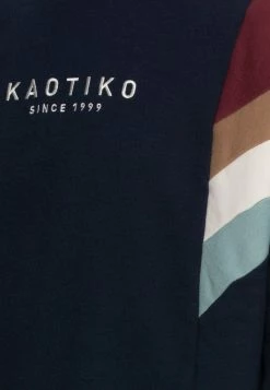Kaotiko CREW SEATTLE UNISEX - Sweatshirt - Navy/dark Burgundy/ivory -Kaotiko Shop 98157f4454864c1abdca5def21c73e2c