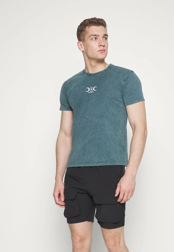 WASHED BRIGHTNESS UNISEX - Print T-shirt - green Kaotiko WASHED BRIGHTNESS UNISEX - Print T-shirt - Green -Kaotiko Shop 98fc03c48a134030a055922eadfe9e09