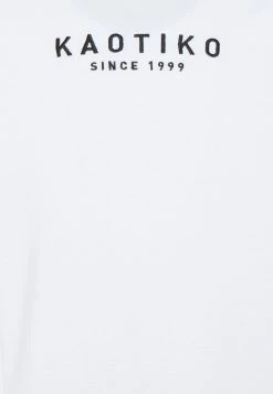 Kaotiko EWAN - Sweatshirt - White/red/black/jade -Kaotiko Shop 99cffd3ccdee4266aef7778bc00ab5b4