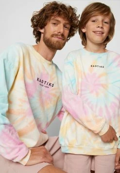 Kaotiko SUD CAP TIE DYE - Sweatshirt - Blue/pink/yellow -Kaotiko Shop 9b6e2a5624a04de889f0b2a43dd2cf76