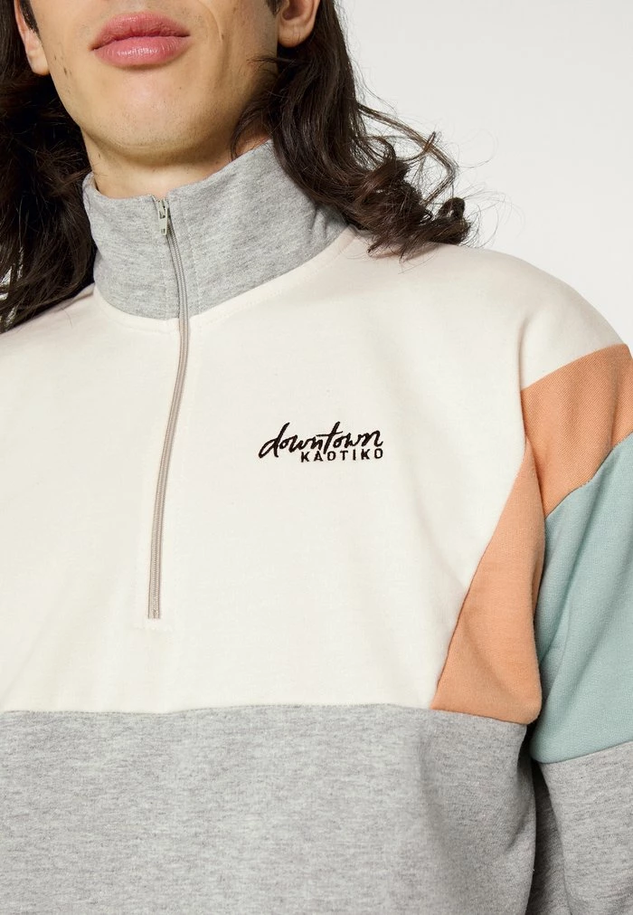Kaotiko CREW COLIN - Sweatshirt - Grey 6 Kaotiko CREW COLIN - Sweatshirt - Grey - Image 6