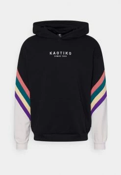 Kaotiko WALKER UNISEX - Sweatshirt - Black/rouge